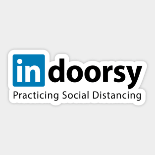 Indoorsy Social Distancing Sticker